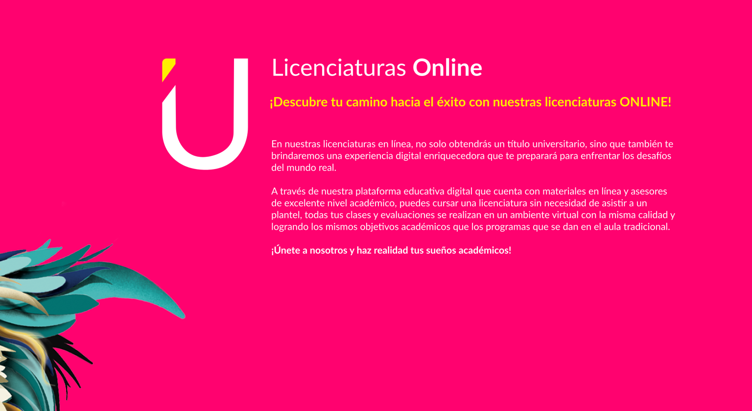 Online UTECA La Universidad de Grupo MVS Universidad Tecnológica