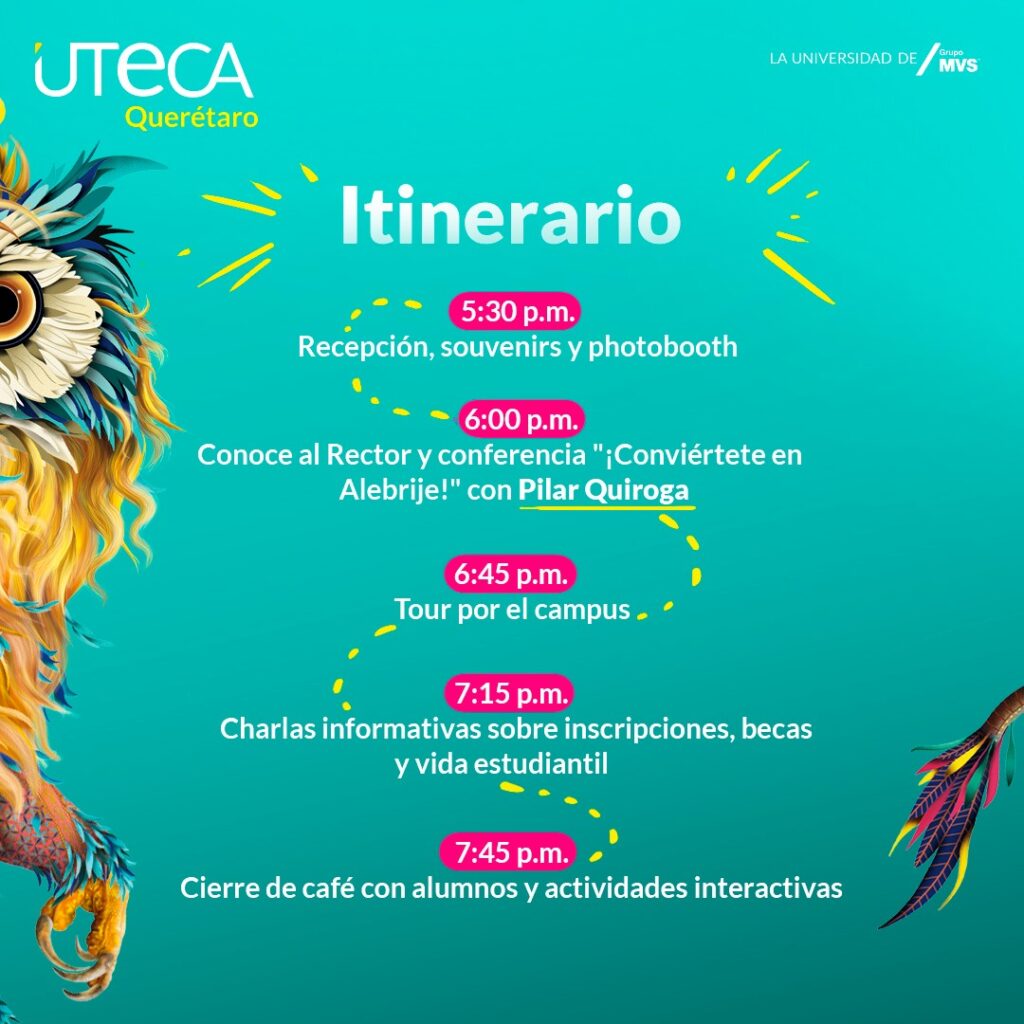 itinerario Family day 2024 queretaro